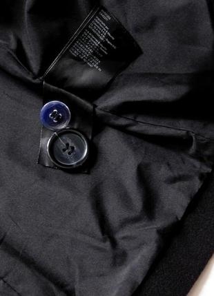 Двобортне півпальта жакет пальто з хутряним коміром від h&m5 фото