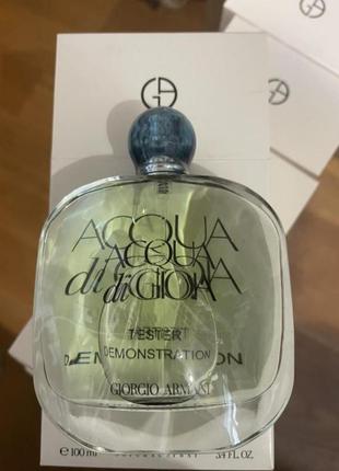 Тестер giorgio armani acqua di gioia