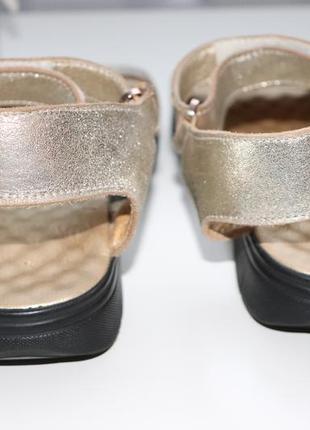 Кожаные сандалии босоножки 22.5 см по стельке4 фото