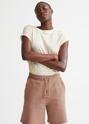 Шорти h&m s беж 3