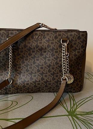 Сумка dkny, оригінал, шкіра, як нова.