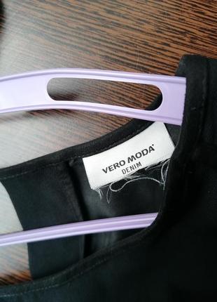 Чёрное платье vero moda6 фото