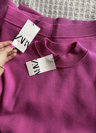 Шикарный костюм zara джоггеры свитшот3 фото