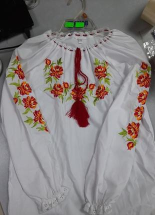 Вышиванка для девочки р.146,152,158