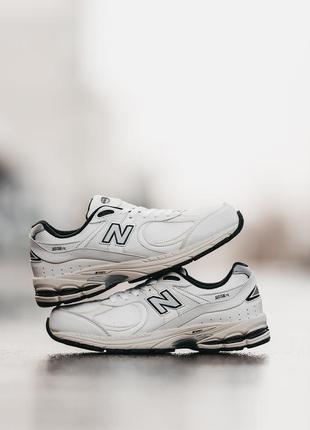 Мужские кроссовки new balance 2002r white beige 41-42-43-44