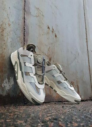 Мужские кроссовки аdidas niteball beige khaki / smb
