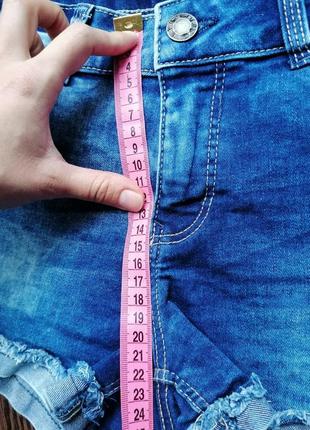 Джинсовые шорты  clockhouse 9