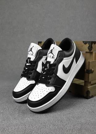 Женские черно-белые кроссовки filth nike air jordan 1 low 🆕 найк джордан