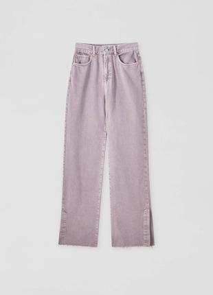 Шикарные лавандовые джинсы pull&bear/новая коллекция2 фото