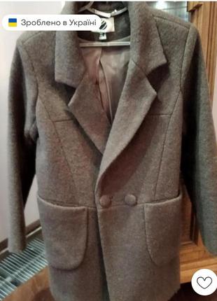 Гарне весняне пальто, оверсайз, розмір 42-44.стан ідеальний