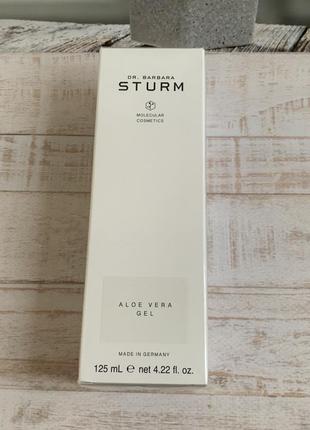 Гель алое вера dr. barbara sturm aloe vera gel 125 мл гель  після засмаги, крем після депіляції епіляції