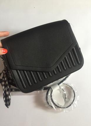 Сумочка з хусточкою zara 4