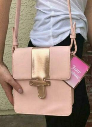 Чудесная розово-золотая сумочка1 фото