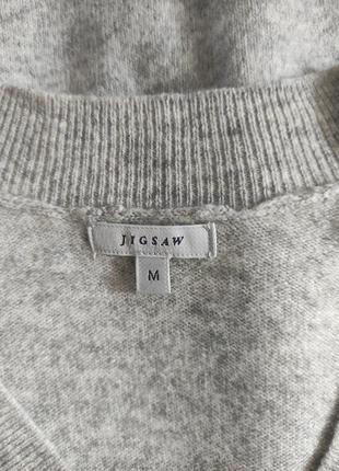 Серый свитер шерсть, кашемир, размер м4 фото