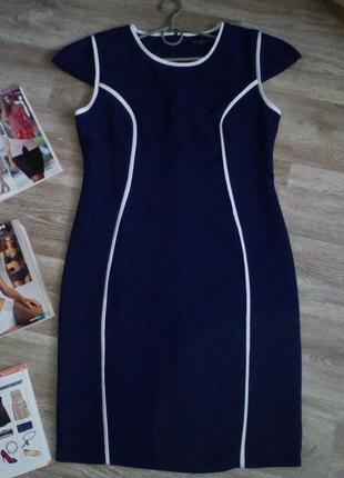 Шикарное  актуальное базовое платье футляр на подкладке2 фото