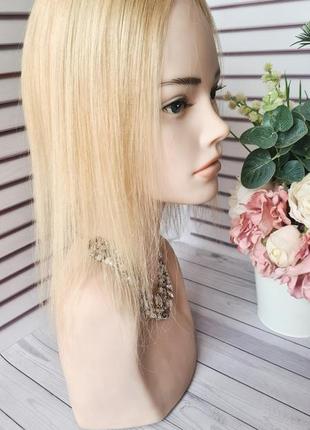 Перука накладка топер шиньйон 100% натуральне волосся