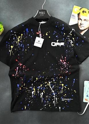 Футболка off-white/210 трендовая футболка off white