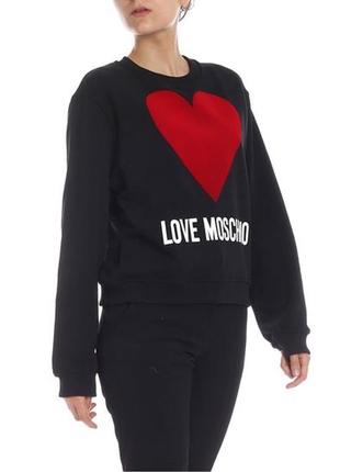 Жіночий світшот love moschino кофта худі легінси лосини тайтсы