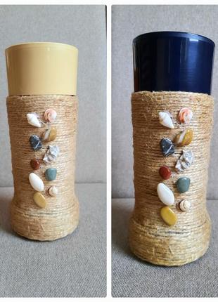 Банка баночка для чаю кави сипучих ручна робота апсайкл хендмейд hand made