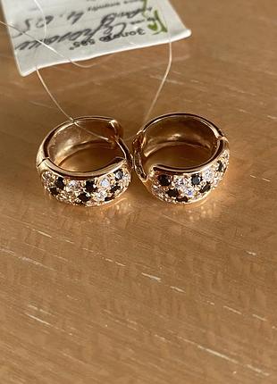 Золотые сережки