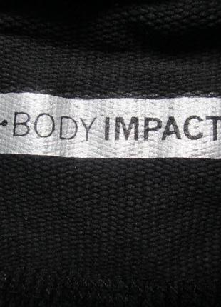 Спортивні жіночі легінси базові чорні body impact9 фото