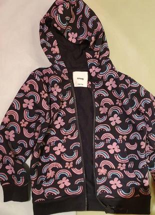 Толстовка на молнии sinsay 104 размер на 3-4 года
