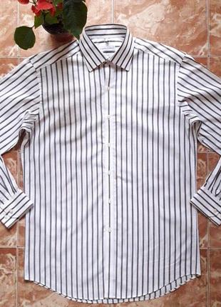 Немецкая рубашка angelo litrico,easy iron,без кармана,полномерная s.