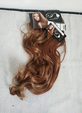 Женские накладные термо волосы трессы накладки s-noilite