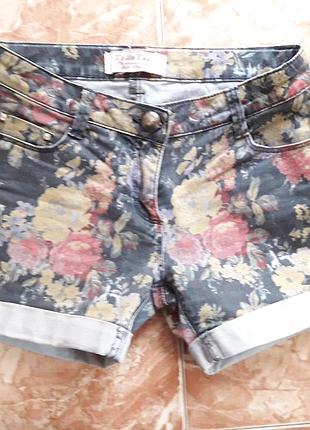 Джинсовые шорты подростковые to be too, размер 36(10 лет).