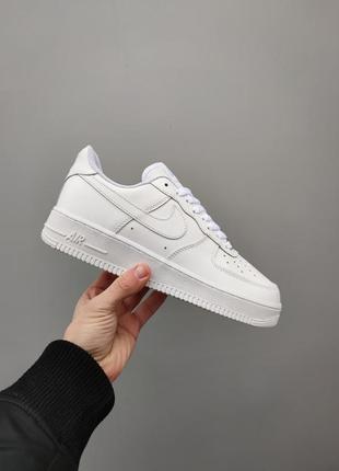 Nike air force 1 low  white5 фото