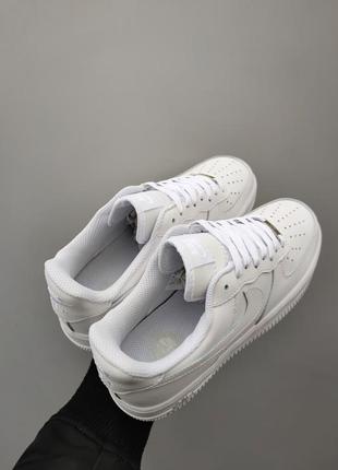 Nike air force 1 low  white4 фото