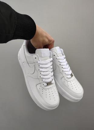 Nike air force 1 low  white1 фото