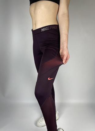 Лосины леггинсы nike pro3 фото