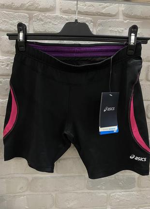 Бігові бриджі жіночі asics l нові!!!!