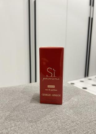 Armani sì passione intens парфумована вода