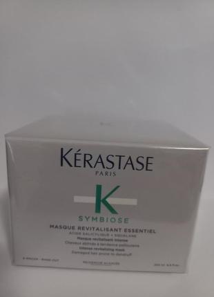 Kerastase symbiose masque revitalisant essentiel маска для поврежденных волос, склонных к перхоти.3 фото