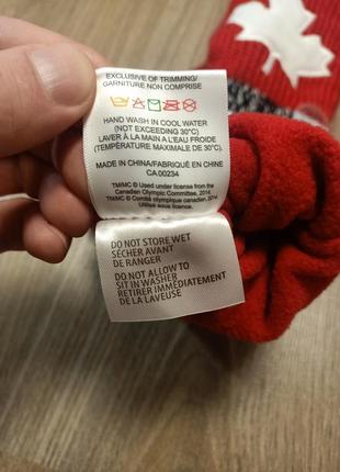 Варежки новые варежки canada olympic games размер л-хл вязаные женские