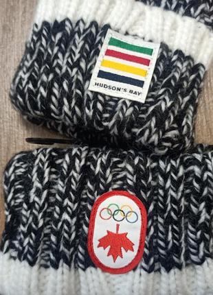 Варежки новые варежки canada olympic games размер л-хл вязаные женские