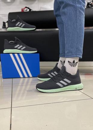 Брендовые мужские кроссовки / качественные кроссовки adidas alpha edge 4d на каждый день