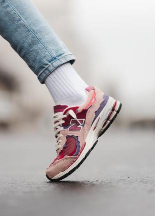 Женские кроссовки new balance 2002r pink 36-38-39