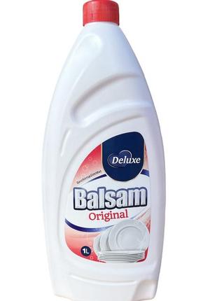 Засіб для миття посуду balsam deluxe original 1 л