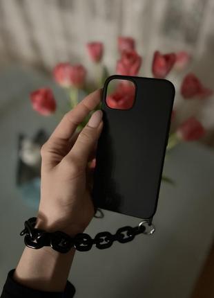 Чехол чехол на айфон 13 iphone с цепочкой