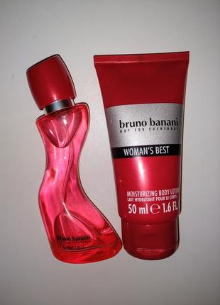 Bruno banani womans best| набор парфюмерный туалетная вода 20 мл + лосьон для тела 50 мл2 фото