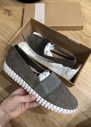 Мокасини лофери steve madden замшеві