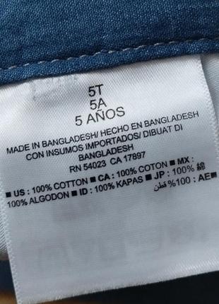 Новые легкие летние джинсы для девочки old navy на 5 р. брюки брюки на защелки стильные9 фото