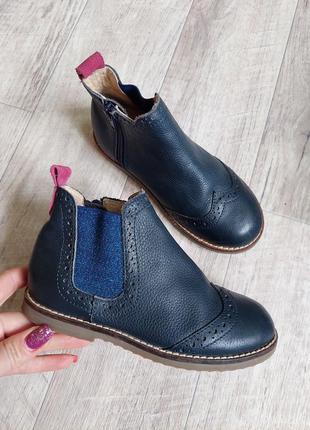 Шкіряні черевички mini boden,30 розмір