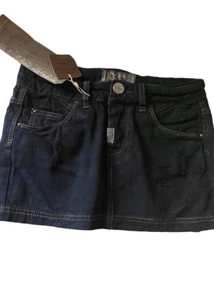Юбка-мини джинсовая от pull &amp; bear размер евро 343 фото