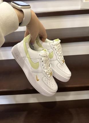 Nike air force mini swoosh lime1 фото