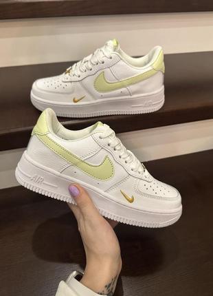 Nike air force mini swoosh lime4 фото