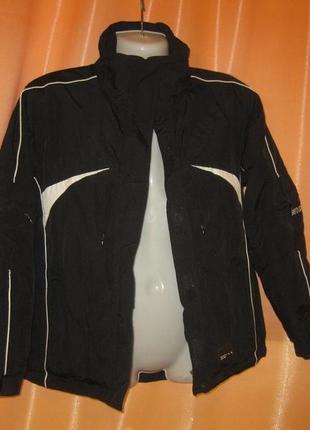 Зручна тепла спортивна куртка niсо sport км1585 з карманами